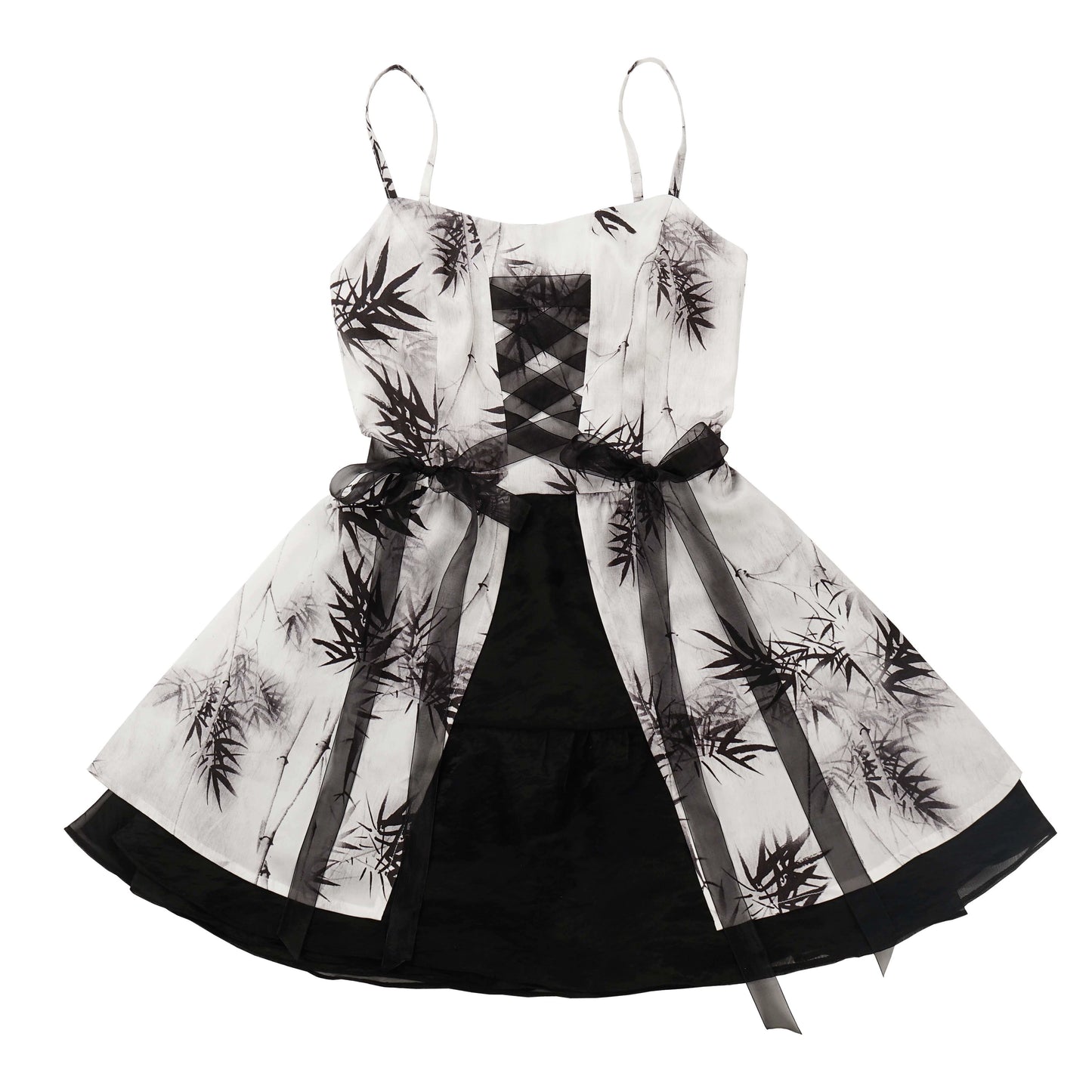 New Chinese Style Mix Slim Skirt Qianye Suit