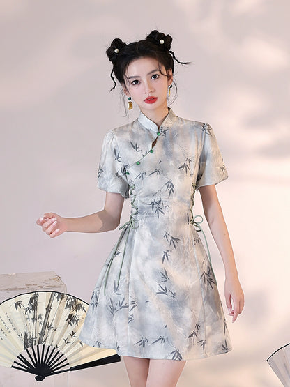 New Chinese Style Cheongsam Qipao Girlish Dressy Casual 51