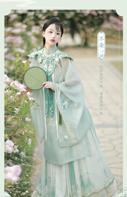 LOOKBOOK SERIES Ming Dynasty Waist-Length Skirt Suit