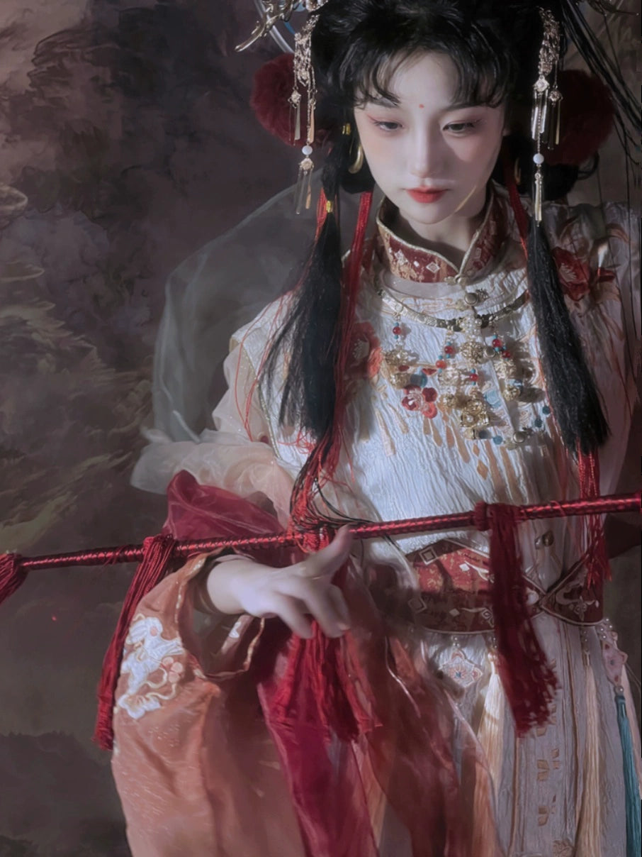 Cloud-Kissing Nature Series Little Immortal Ming Hanfu