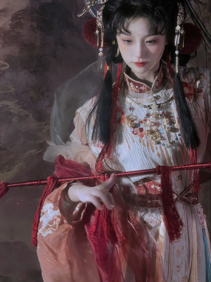 Cloud-Kissing Nature Series Little Immortal Ming Hanfu