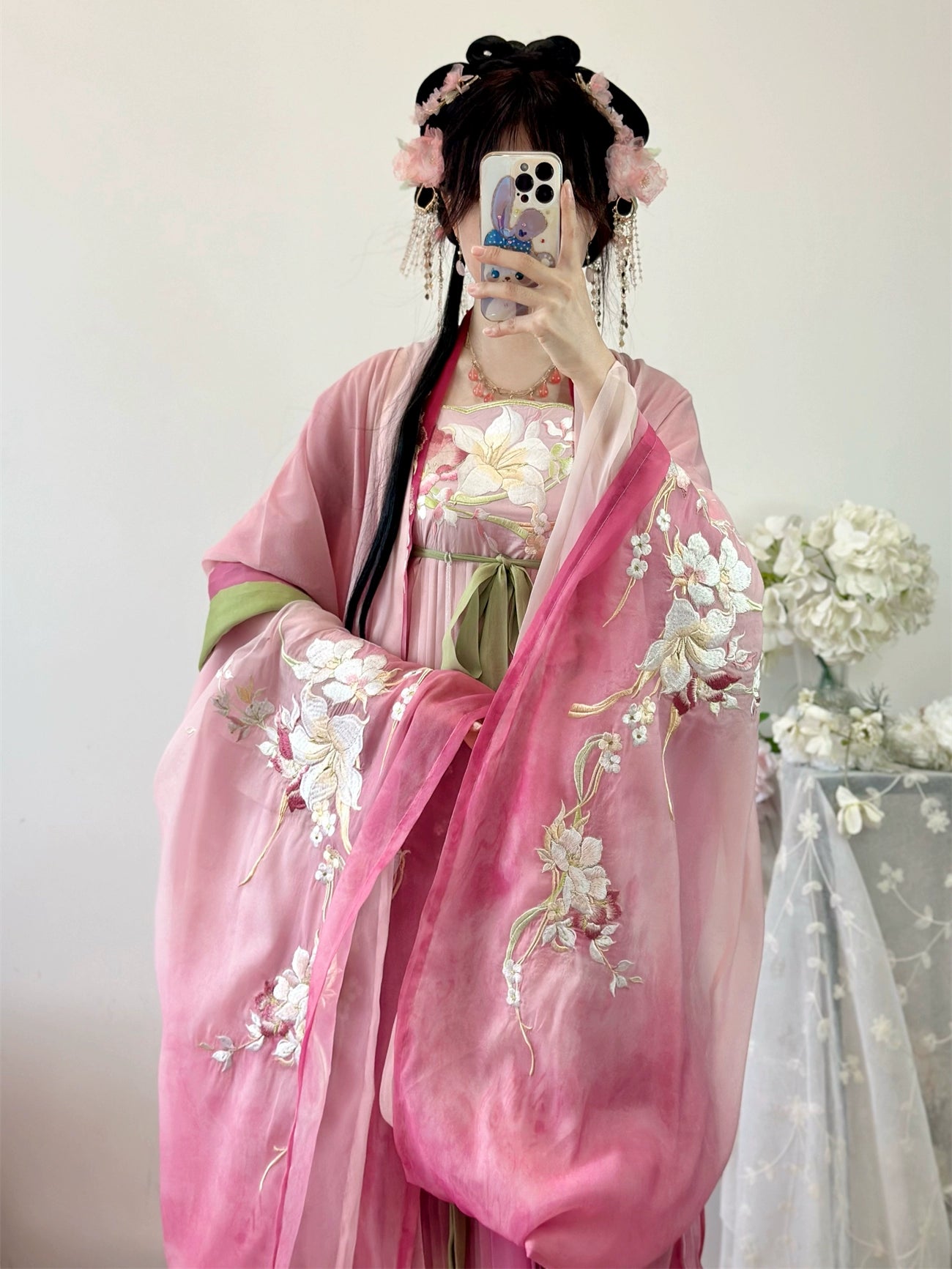 Original Hanfu Song Dynasty style Myrobalan skirt embroidery