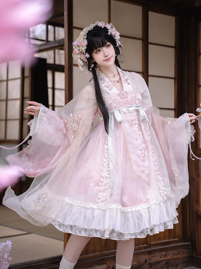 Picks Hype Series Hanfu Falling Sakura Flourish