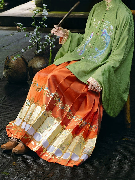 Lookbook Series Palace Ming Dynasty Hanfu Yiluo Autumn