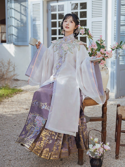 Lookbook Series Modern Hanfu 2025 Purple Mist Ivy