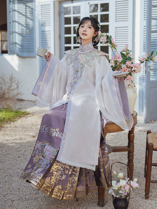 Lookbook Series Modern Hanfu 2025 Purple Mist Ivy