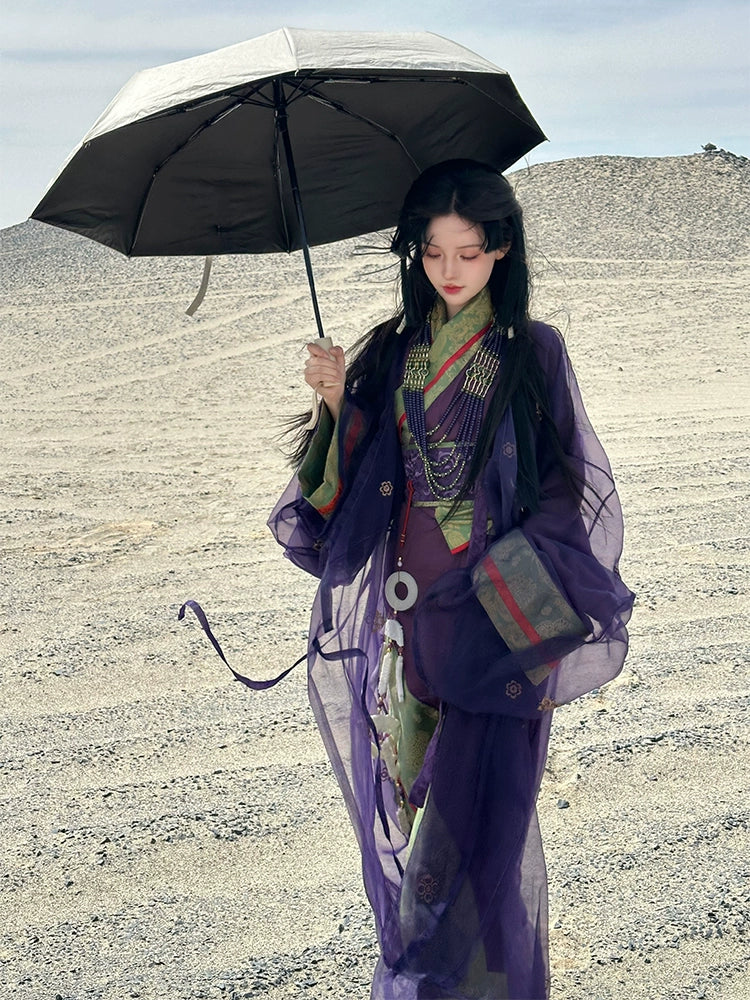 Original Quju Hanfu Ancient Beauty Series Mi Bazi