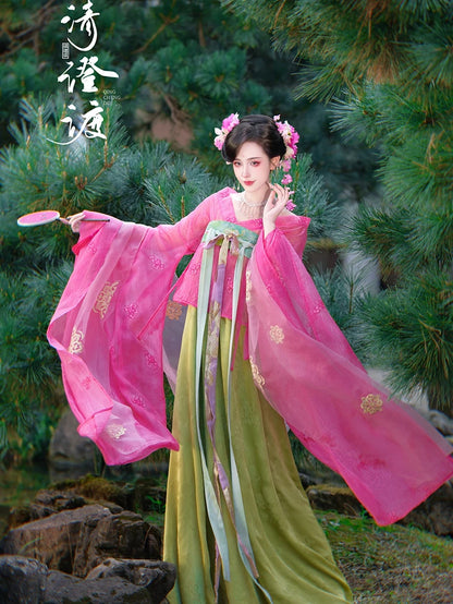 Costume Series Hanfu Dance Skirt Cold Dew