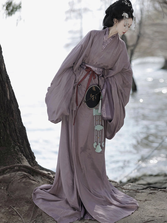 Women's Hanfu Warring States Robe 莫离 Trailing DRESS