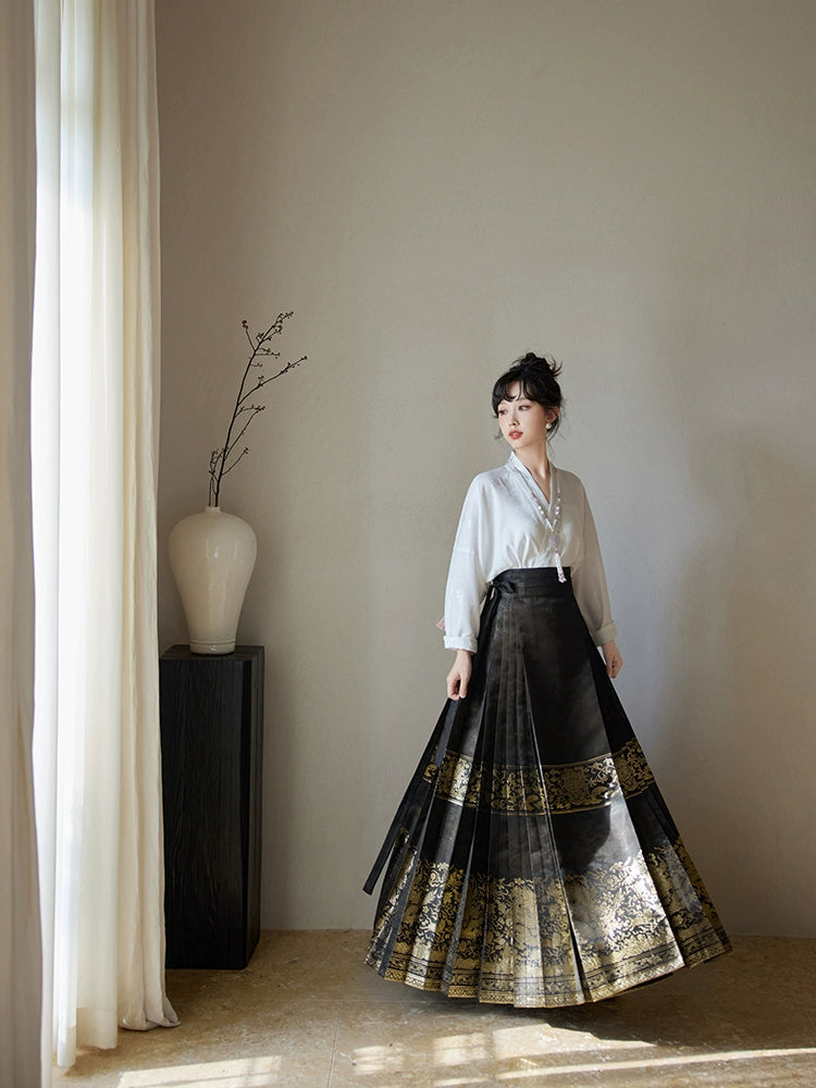 Lookbook Series Ming Dynasty 30+ Multi-Color Horse-Faced Skirt