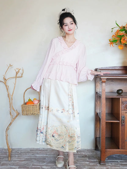 Lookbook Series Dai Horse Face Skirt Suit Suzhou