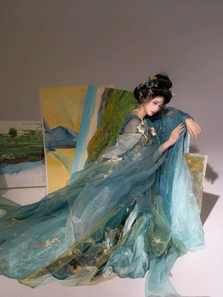 Ethereal Dreamscape Series Supreme Hanfu-Glorious Osmanthus