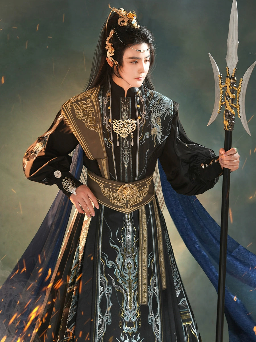 Male Hanfu Wei Northern Dynasty King Lanling