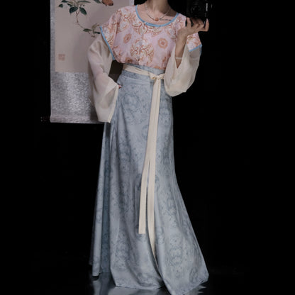 Lookbook Series Princess Changning Tang Dynasty Jacket Eight Broken Skirt