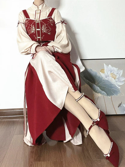 Flower Poetry Dream Butterfly Sheng Chinese Elements Daily Hanfu