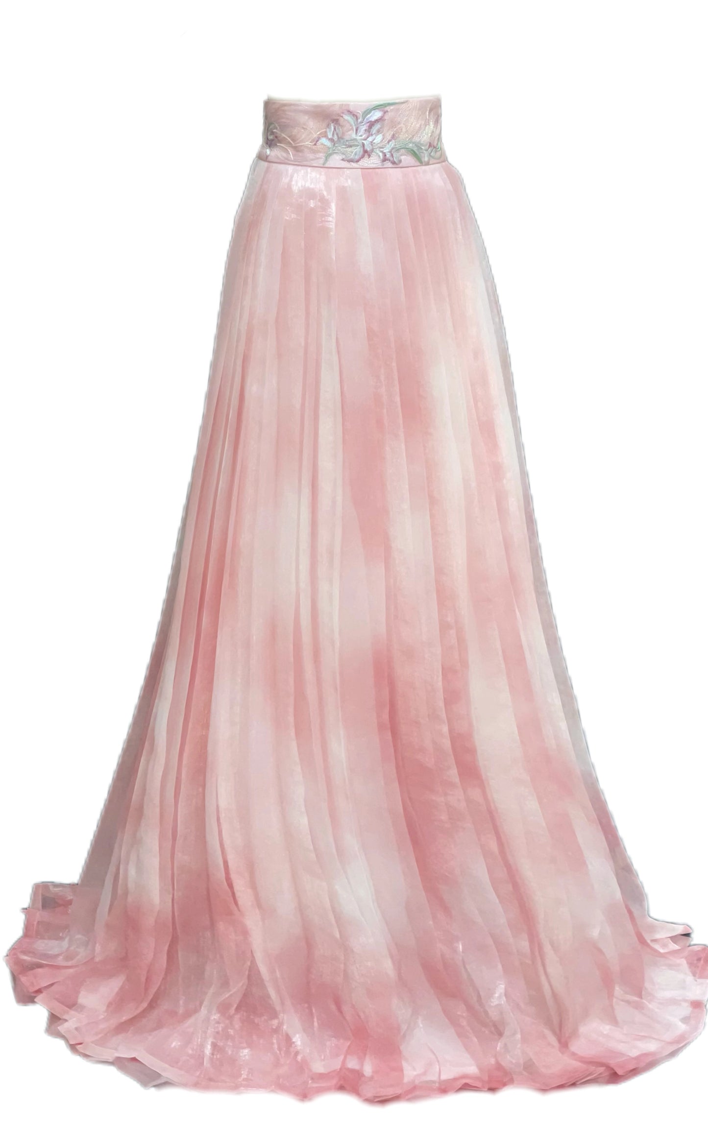 Haute Couture Series Woven Fabric Embroidered Hanfu Qing Huan Rubythornix Han