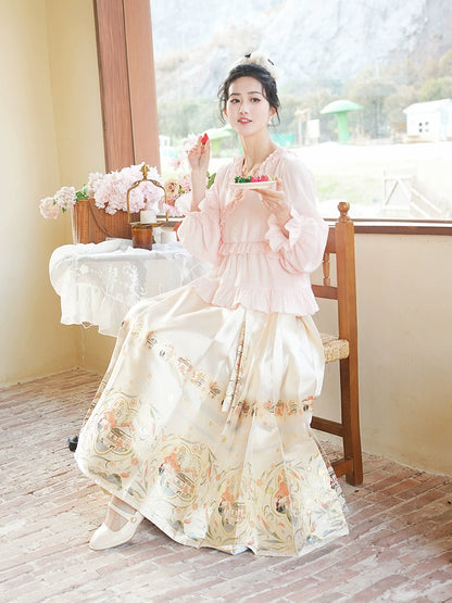 Lookbook Series Dai Horse Face Skirt Suit Suzhou