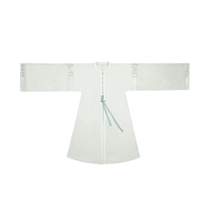 Shangyao Retreat Series White Green Ming Hanfu