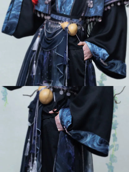 Flower Poetry Unisex Hanfu Verdant Call