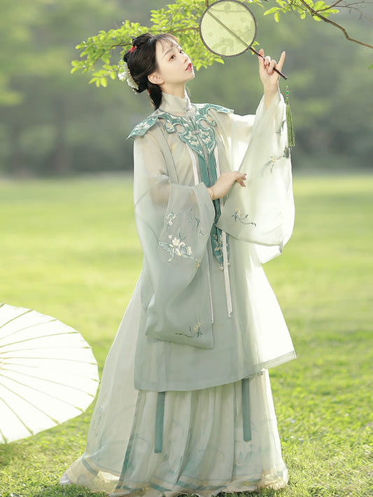 LOOKBOOK SERIES Ming Dynasty Waist-Length Skirt Suit