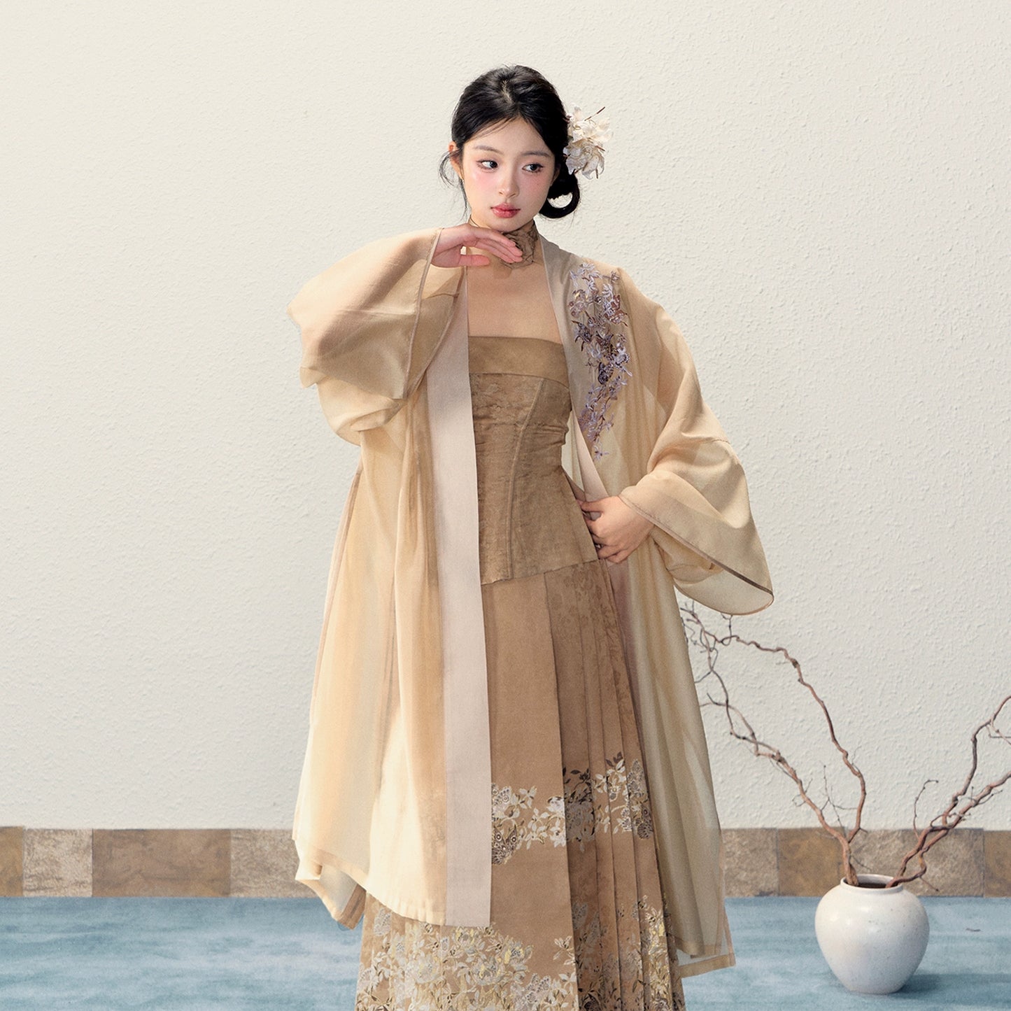 Lookbook Series Strings High-Grade Fabrics Ming Dynasty Formal Hanfu