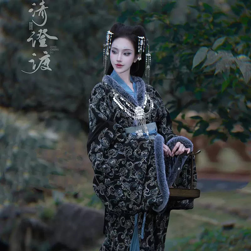 Costume Series Hou Liang Hanfu Dance Skirt