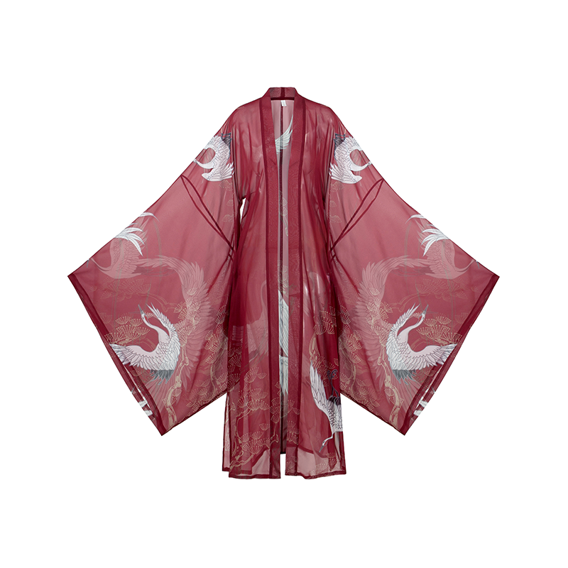 Song He Xian : Telomerase-Skirt-Large Sleeve Shirt