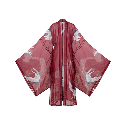 Song He Xian : Telomerase-Skirt-Large Sleeve Shirt