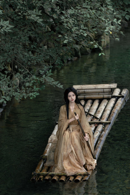 Timeless Fragrance Series Withered Leaves Hanfu