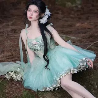 Oriental Aesthetics Series Crystal Clear Hanfu Dress