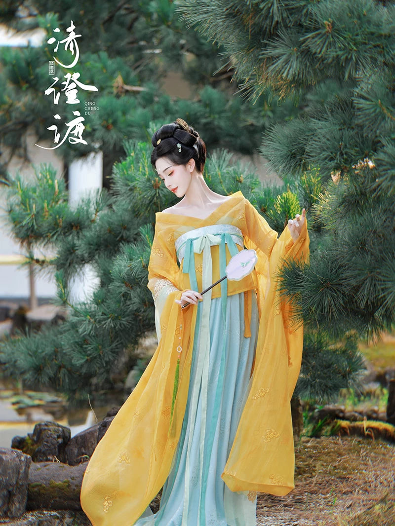 Costume Series Hanfu Dance Skirt Beginning of Autumn