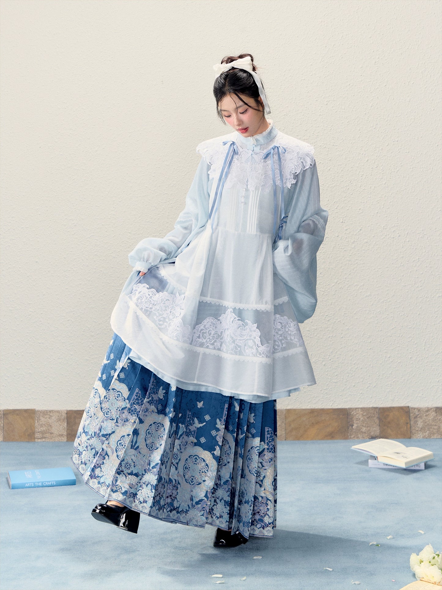 Lookbook Series Strings High-Grade Fabrics Ming Dynasty Hanfu