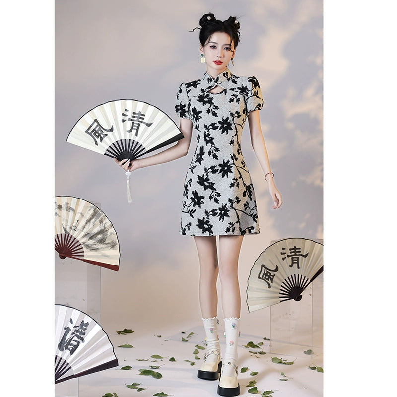 New Chinese Style Cheongsam Qipao Girlish Dressy Casual 41