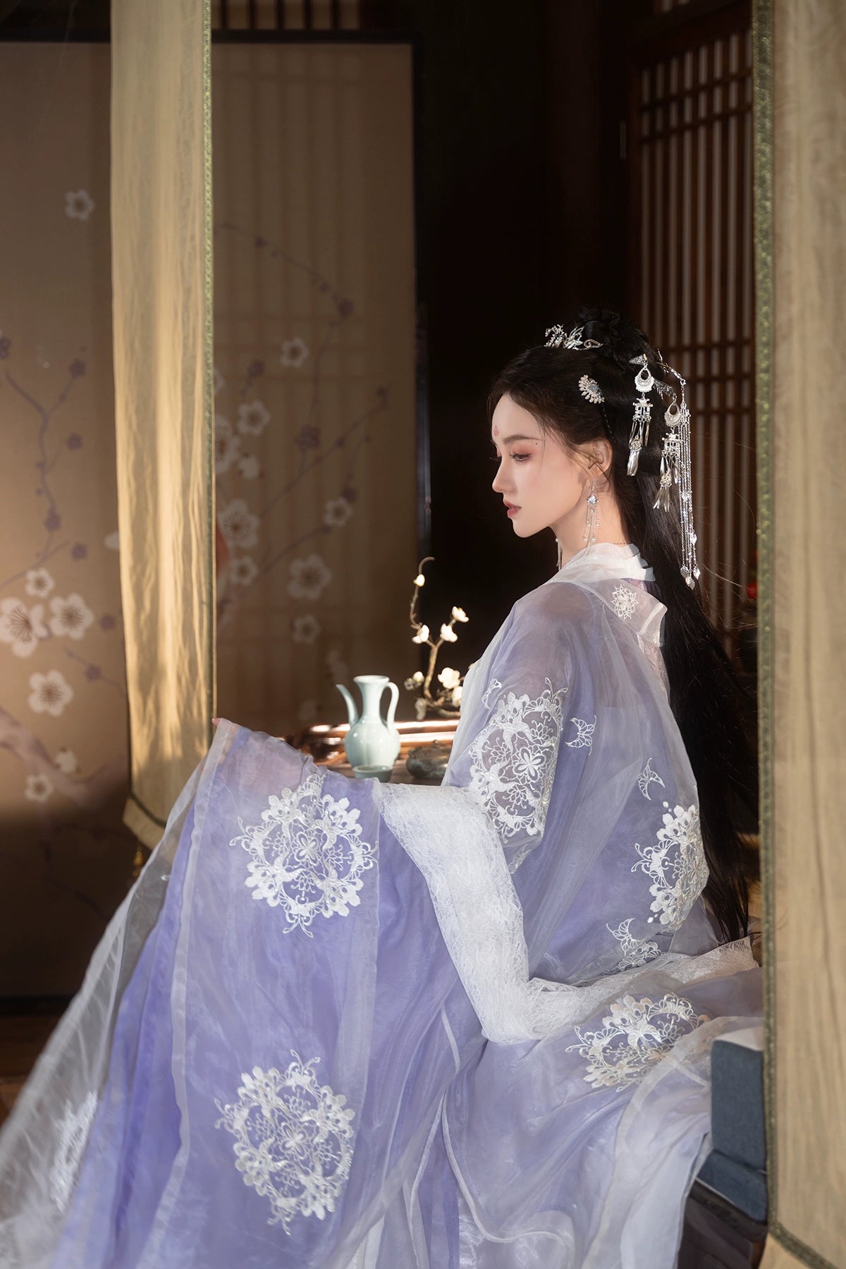 Timeless Fragrance Series Catching Butterflies In The Mist Hanfu