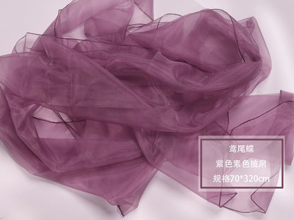 Timeless Fragrance Series Butterfly Feather Colorful Clothes Hanfu