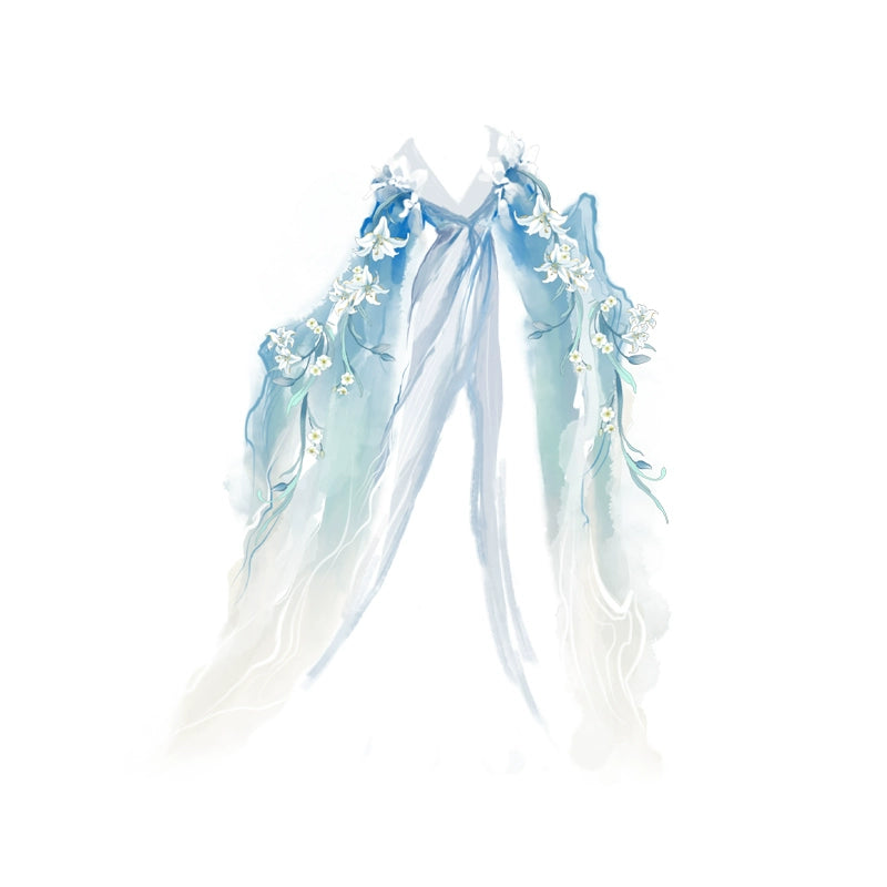 Twelve Flower Goddesses Series 2.0-Icy Gauze Lily