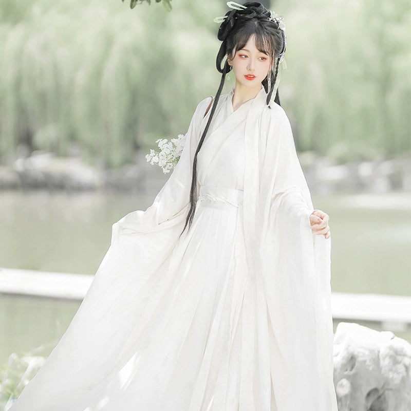 Original Shenming Girl Hanfu Women's Wei and Jin Style Wide Sleeve Flowing Fairy Skirt