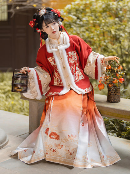 Lookbook Series Goldfish House Winter Hanfu