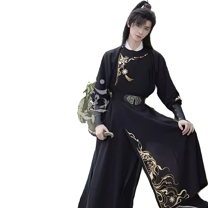 Song Dynasty Martial Arts Men Hanfu Dao Pao