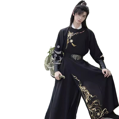 Song Dynasty Martial Arts Men Hanfu Dao Pao