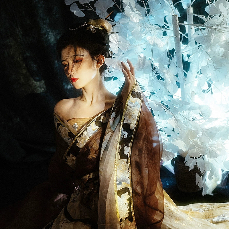 Ethereal Dreamscape Series Supreme Hanfu-Solar Radiance