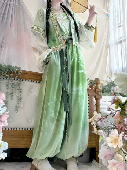 Lookbook Series 2025 Hanfu Branche Green