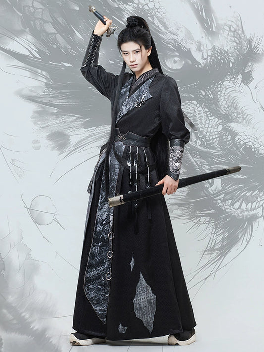 Flower Poetry Unisex Hanfu Nocturnter
