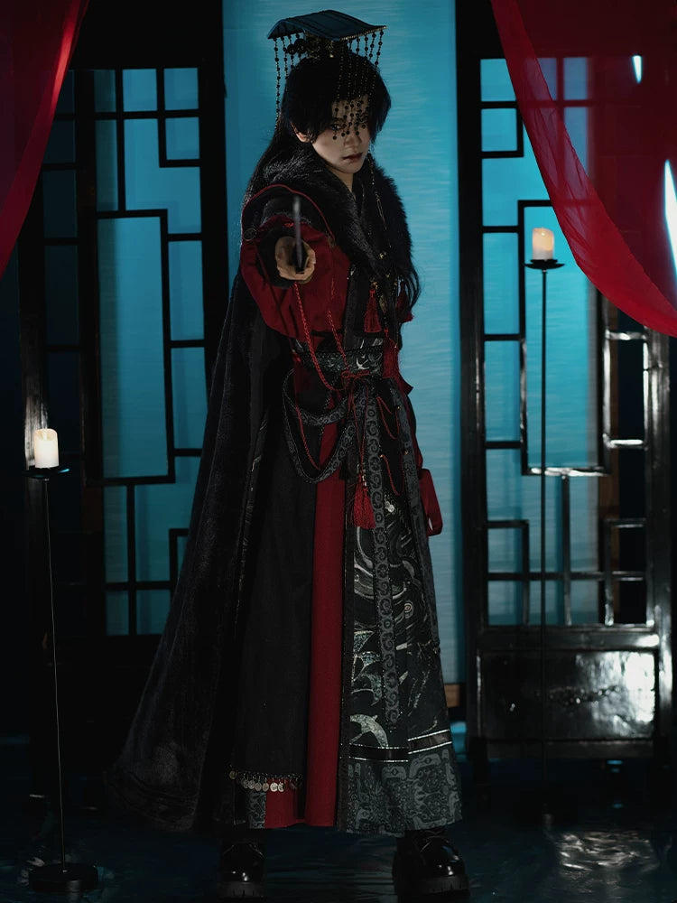 Flower Poetry Man Hanfu Divine Guardian