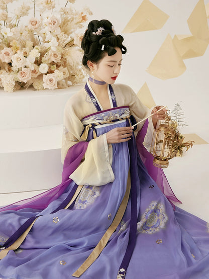 Zi Jin Tan : Aqua-Regia Skirt