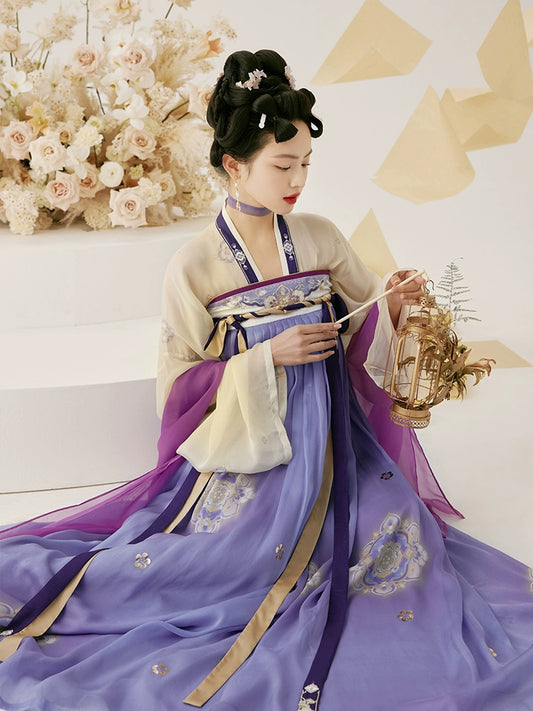 Zi Jin Tan : Aqua-Regia Skirt