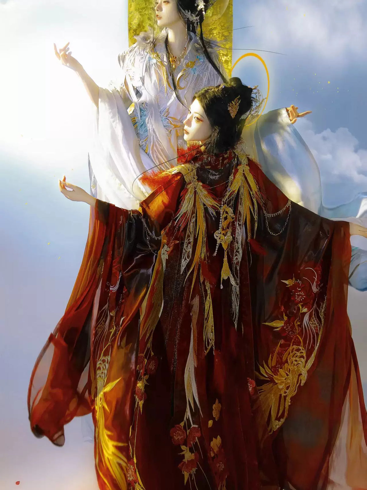 Lookbook Series Sun and Moon in Shared Radiance