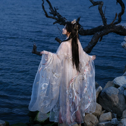 Ethereal Dreamscape Series Supreme Hanfu-Fairy Palace Amid Clouds and Phoenixes