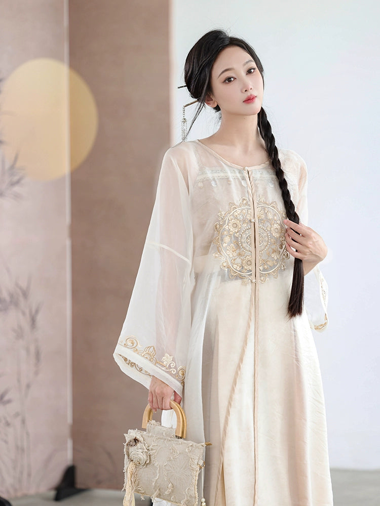 Lookbook Series Dreams Song Modern Hanfu Embroidery