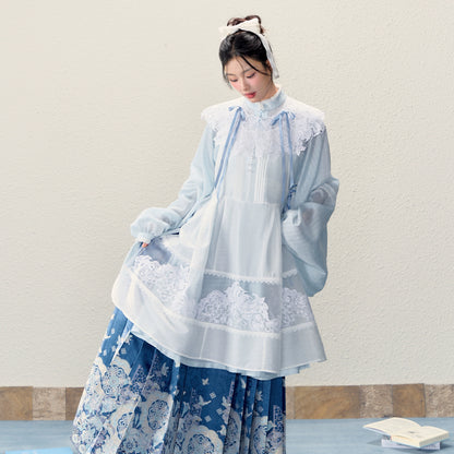 Lookbook Series Strings High-Grade Fabrics Ming Dynasty Hanfu